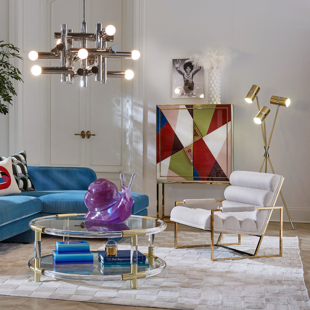 Jacques Round Cocktail Table