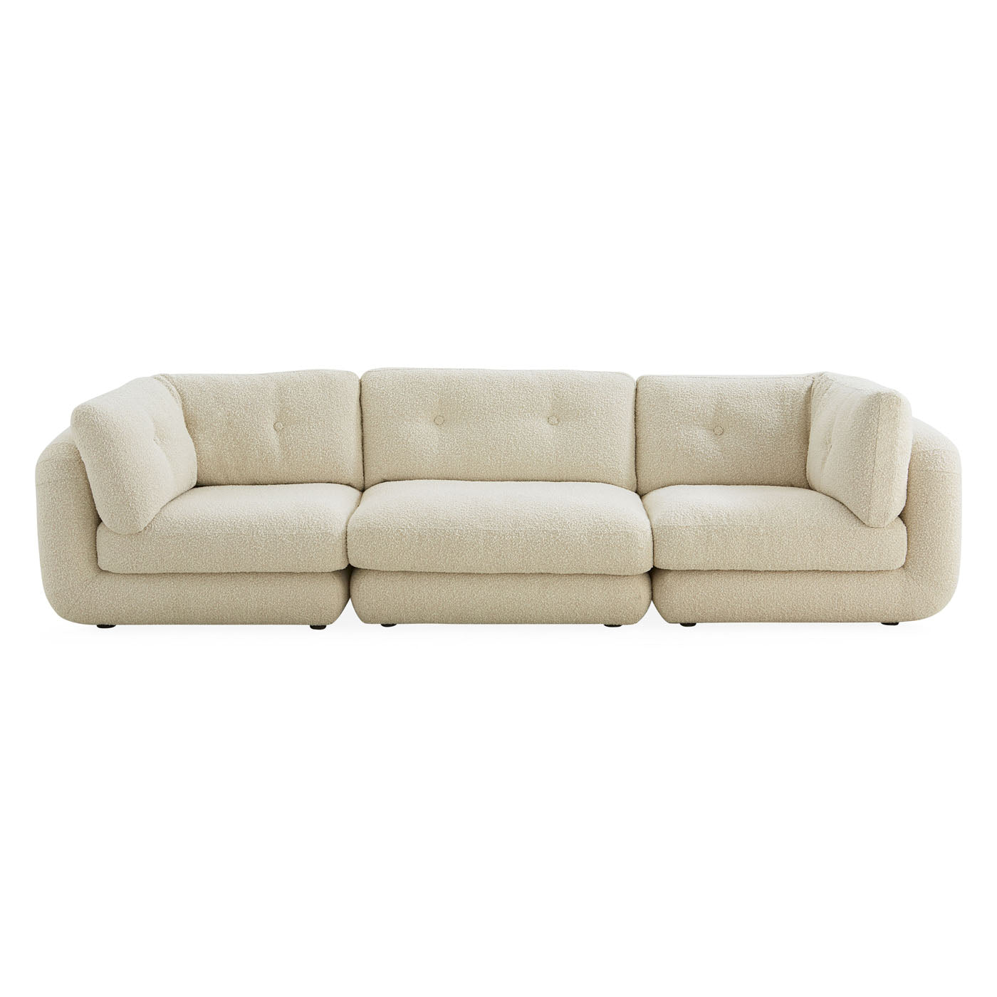 Pompidou 120" Modular Three-Piece Sectional