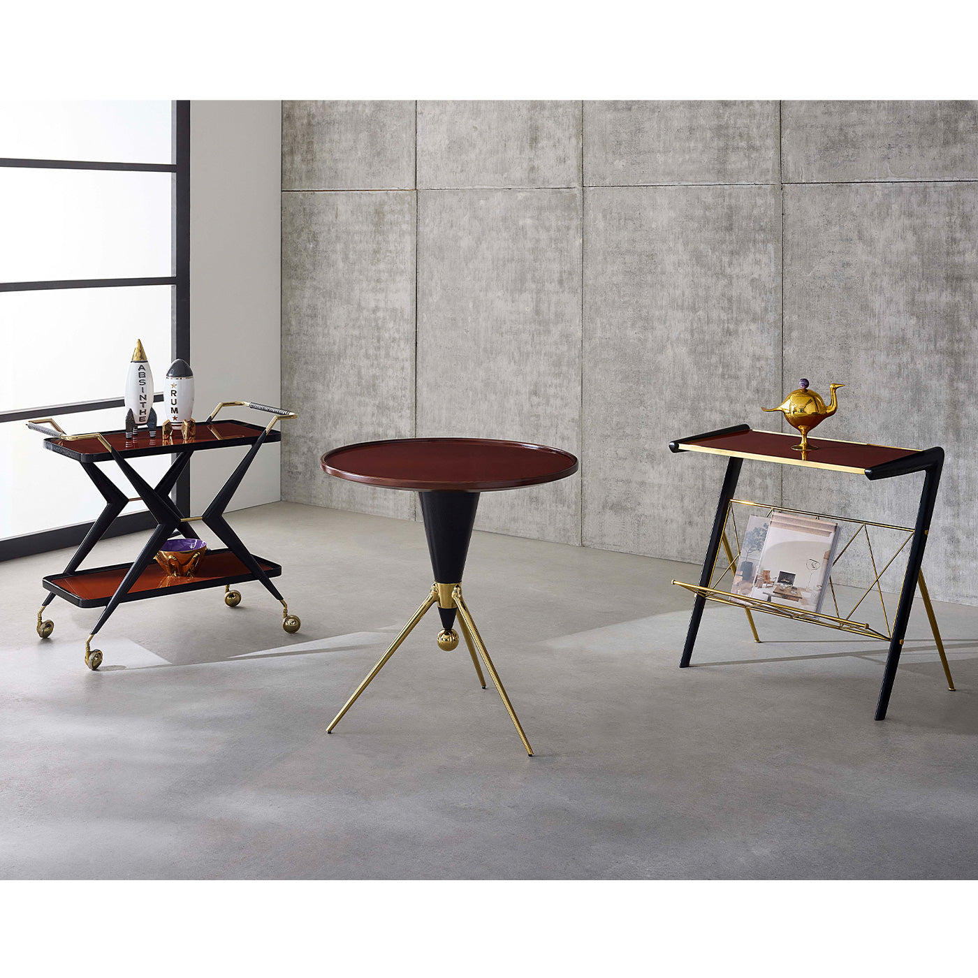 Trocadero Magazine Side Table