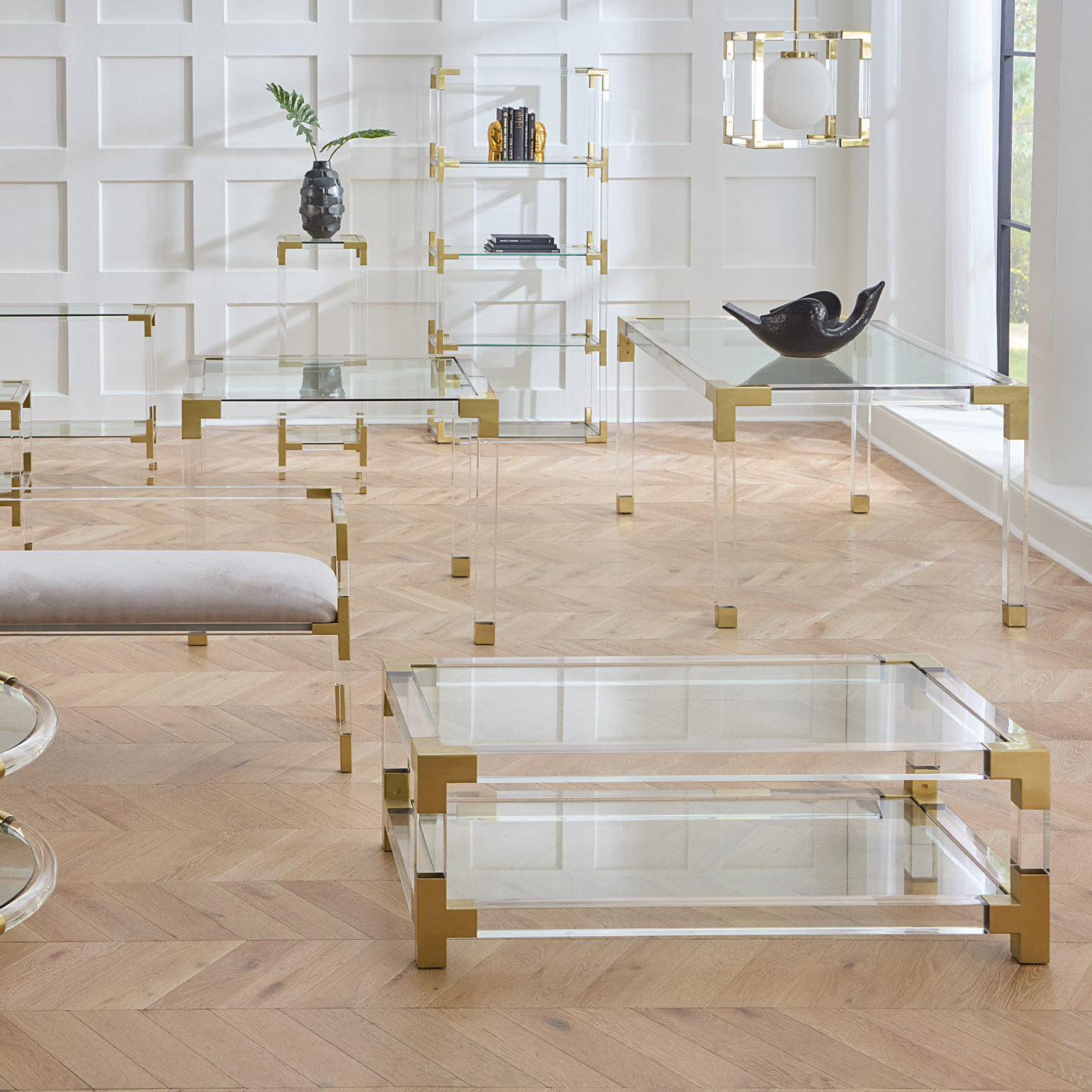 Jacques Round Cocktail Table